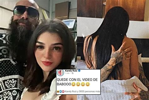 video karely y babo viral|Karely Ruiz anuncia video explícito con Babo para OnlyFans